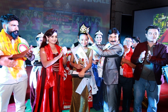 A crowning moment of Miss +2 Gandaki. Picture: S2 Production/Sooraz Shrestha